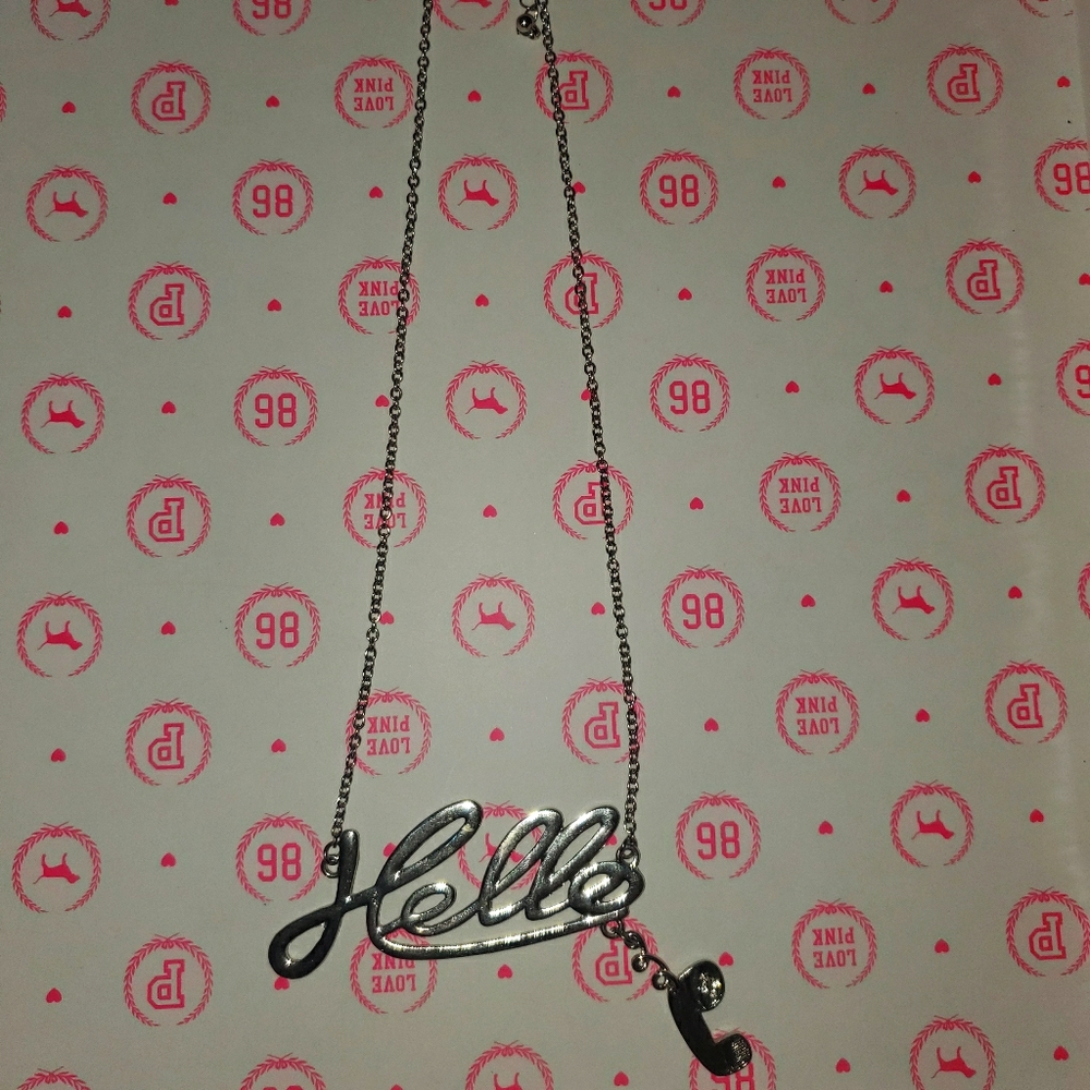 Hello Statement Necklace